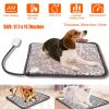 Pet Heating Pad Dog Electric Heating Mat Waterproof Adjustable Warming Blanket