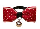 Set of 2 Pet Jewelry Puppies Bow Tie Decorative Bell Bow-Knot [D]