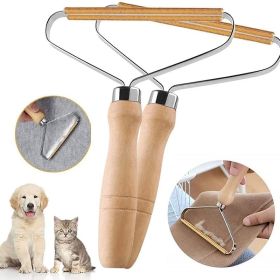 Pet Hair Remover Brush For Dog; Dog Hair Removal Brush With Wood Handle For Clothes; Blankets