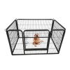 Dog Playpen Designed for Camping, Yard , 28" Height for Medium/Small Dogs, 4Panels