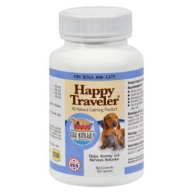 Ark Naturals Happy Traveler For Dogs- 30 Capsules