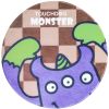 Touchdog Cartoon Three-eyed Monster Rounded Dog Mat