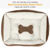 Pet Dog Bed Soft Warm Fleece Puppy Bed Dog Cozy Nest Sofa Bed Cushion Mat XXL Size