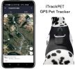 Easy to Use Dog Tracking GPS GSM Device Waterproof Pet Remote Locator Size:L