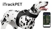 Enhanced GPS Pet Finder System Pet Tracker Waterproof Dog Tracking Device Size:L