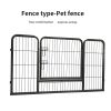 Dog Playpen Designed for Camping, Yard , 28" Height for Medium/Small Dogs, 4Panels