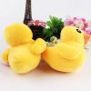 Soft Plush Dog Toys Bite Resistant Funny Yellow Duck Shape Puppy Small Dog Squeaker Toys Pet Accessories