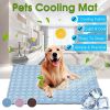 Dog Mat Cooling Summer Pad Mat For Dogs Blanket Sofa Breathable Pet Dog Bed Summer Washable For Small Medium Large Dogs Car