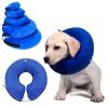 Inflatable Pet Collar dog collar Anti-bite Neck Elizabethan Collar Cute Dog Puppy Neck Protective Circle Collar For Small Large Dogs