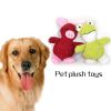 1pc Plush Dog Toys Squeaky Puppy Chew Toy Interactive Toys Pet Dog Sound Toys For Small Medium Dogs