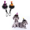 Dog Hat Pet Halloween Hat Accessories Pet Headgear Christmas Halloween Hat Adjustable Dog Accessories Halloween