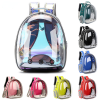 Breathable Portable Pet Carrier Bag Outdoor Travel backpack for dog Transparent Space pet Backpack