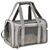 Carrier for Pet Soft Transport Bag Foldable Dog Backpack 4 Open Doors Ventilate Travel Bag Pet Supplies