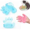 Pet Grooming Comb Five Finger Pet Bath Brush Dog Shower Massager Pet Grooming De-shedding Glove