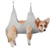 Pet Dog Grooming Hammock Harness For Dog Hammock Restraint Bag Grey