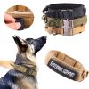 Pet Collar For Dog; Adjustable Nylon Outdoor Dog Collars For Medium Large Dogs; Dog Collar