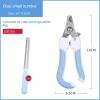 Pet nail clippers dog stainless steel nail clippers; Professional Pet Nail Clippers and Trimmer - Best for Dogs;