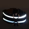 Glow-In-The-Dark Pet Collar For Dog; LED Dog Collar For Night Walking; USB charging