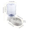 3.5L/1Gal Pet Water Dispenser Self-Dispensing Gravity Pets Water Feeder Automatic Pet Waterer Dog