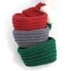 Pet knit Christmas scarf Creative teddy scarf dog pet supplies pet clothing dog scarf; scarf