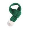 Pet knit Christmas scarf Creative teddy scarf dog pet supplies pet clothing dog scarf; scarf