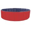 4X4FT Foldable Pet Swimming Pool PVC Dog Swim Pool Bathing Tub Playmat