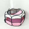 Oxford cloth folding pet tent kennel dog kennel delivery room indoor pet fence octagonal pet fence