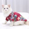 Hawai Beach clothing for Pet Dog T-Shirts Cute for Small to Medium Dog Cool Summer Vest Camp Shirt Clothes; dog clothes