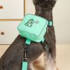 Pet Harness And Leash Set For Dog; No Pull Dog Vest Harness With Backpack; Cute Dog Leash