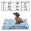 Dog Mat Cooling Summer Pad Mat For Dogs Blanket Sofa Breathable Pet Dog Bed Summer Washable For Small Medium Large Dogs Car