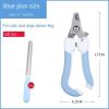 Pet nail clippers dog stainless steel nail clippers; Professional Pet Nail Clippers and Trimmer - Best for Dogs;