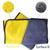 Quick-drying Pet Dog Towels; Soft Fiber Towels Water-absorbent Bath Towel Cleaning Pet Towel