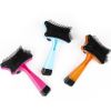 Plastic Push Brush for Dogs Pet Groom Bath Brush Hair Removal Brush Best Price