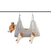 Pet Dog Grooming Hammock Harness For Dog Hammock Restraint Bag Grey