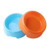 1Pc High Quality Solid Color Pet Bowls Candy-Colored Lightweight Plastic Single Bowl Small Dog Pet Bowl Pet Feeding Supplies