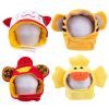 Funny Dog Hat Cartoon Duck Tiger Cosplay Costume Headgear Cute Pets Dog Cap Puppy Dress Up Accessories