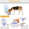 3.5L/1Gal Pet Water Dispenser Self-Dispensing Gravity Pets Water Feeder Automatic Pet Waterer Dog