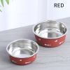 Dog Bowl For Food And Water, Stainless Steel Pet Feeding Bowl, Durable Non-Skid Insulated Heavy Duty With Rubber Bottom For Medium Large Dogs