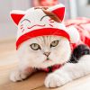 Funny Dog Hat Cartoon Duck Tiger Cosplay Costume Headgear Cute Pets Dog Cap Puppy Dress Up Accessories