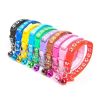 New Cute Bell Collar For Dog Collar Dog Cartoon Funny Footprint Collars Leads Accessories Animal Goods